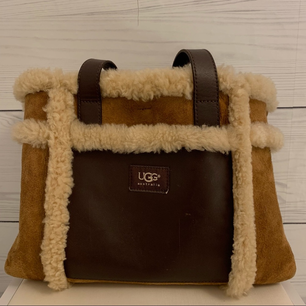 SUNDANCE SHEEPSKIN SUEDE PURSE - UGG
